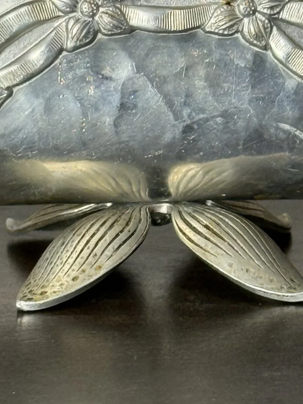 VTG Silver Metal Napkin/Mail Holder/Plate Stand/ Knife Holder Use Imagination!!